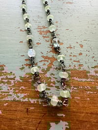 Image 12 of prehnite rosary style necklace