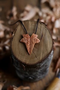 Image 7 of Ivy Leaf- Pendant Necklace 