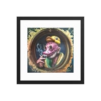 Image 1 of Duck Croc Framed glossy photo paper poster