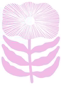 Image 2 of PEONY & DAISY B1 PRINT PAIR