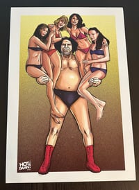 Image 1 of GIANT LADIES MAN Art Print