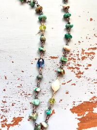 Image 4 of Magic necklace with Fox mine turquoise
