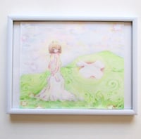 Image 5 of meadow of eden framed original