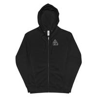 Image 4 of Beer. Music. Party. black zip-up