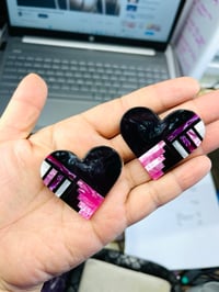 Heart Inlays for beading 