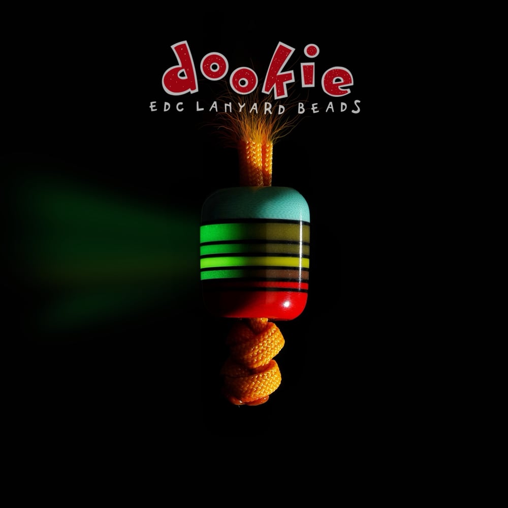 Dookie EDC lanyard beads (GLOW)