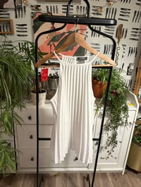Image 2 of Pleated white tank