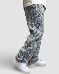 Image 2 of Jean Flowers Blue