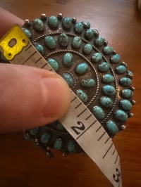 Image 5 of Very vintage turquoise cluster 