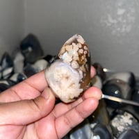 Image 1 of Flower Agate Flame