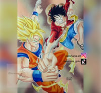 Image 1 of Goku vs Ruffy