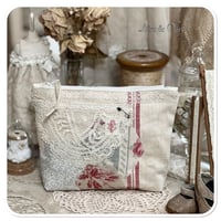 Image 1 of Reserved Listing for Deb zipper purse and snippet book