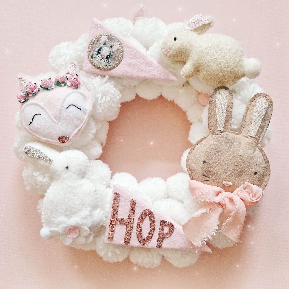 Image of Spring Time Wreath.