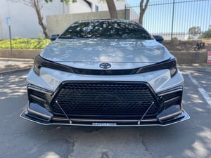 Image of 2021-2023 Toyota Corolla Sedan “APEX” edition front splitter 