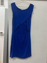 Target dress Free Press in blue back out