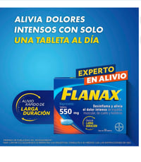 Image 1 of Flanax 550 anti-inflammatory medication, 30 tablets
