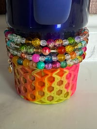 Image 2 of Tropical Fruit Tumbler Bracelet Stack