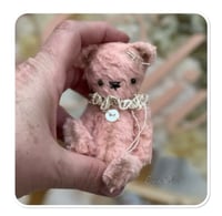 Image 2 of Custom order for Doreen - pink  and white handmade teddy bears