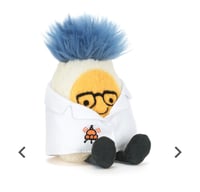 Amuseables Boiled Egg Scientist Outfit