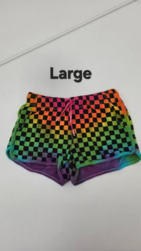 Image 5 of Rainbow Cheer Shorts
