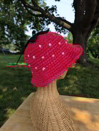 Image 4 of strawberry bucket hats (large)