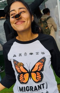 Image 1 of MIGRANT - 3/4 Sleeve Baseball tee  