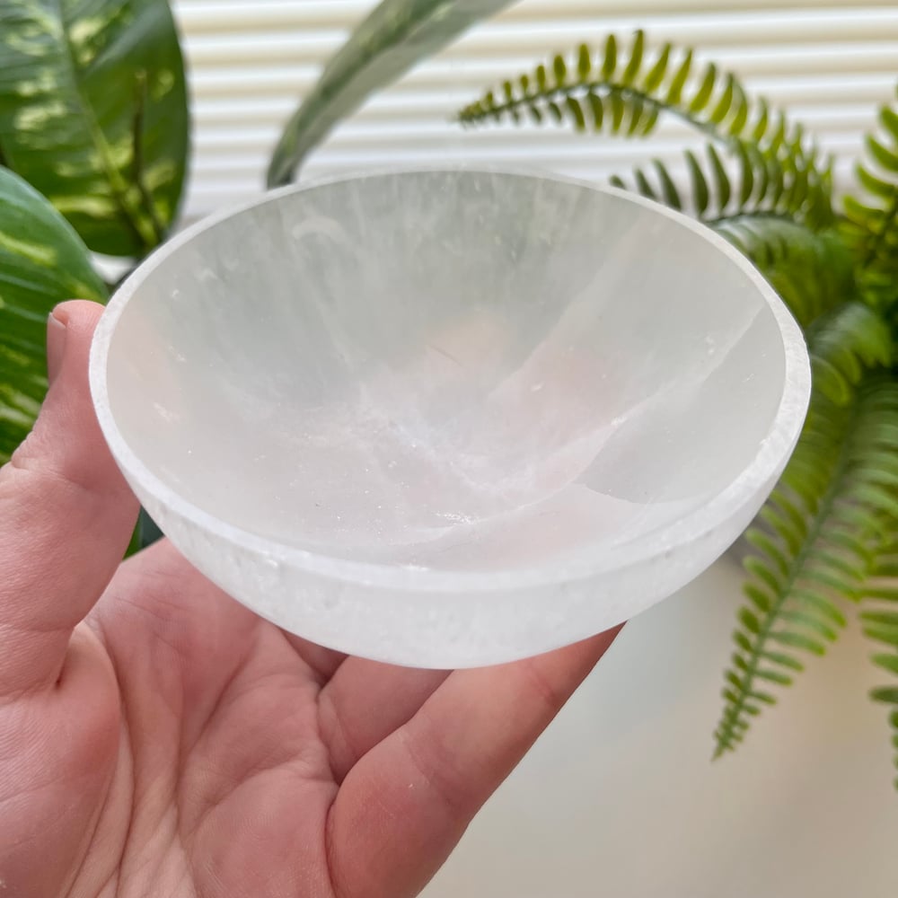 Selenite Satin Spar Bowl