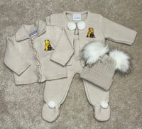 Beige Pooh Bear Gift Set
