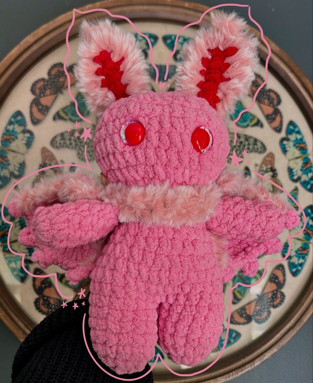 Image of Pink Pony Mothman