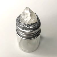 Image 1 of quirky quartz stash jar