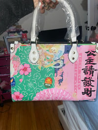 Image 2 of Pink tote bag💕