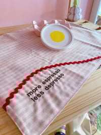 Image 1 of Tovaglietta More espresso, less depresso