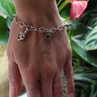 Image 2 of OM Charm Bracelet