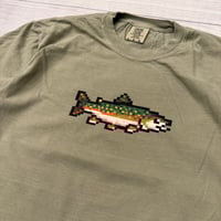 Image 2 of 8 Bit Brook Trout Tee