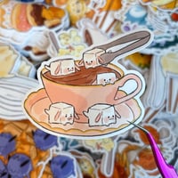 Image 3 of Sweet Breakfast Pup Stickers