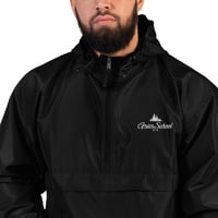 Image 4 of Embroidered Champion Packable Jacket with Grier logo in white embroidery 