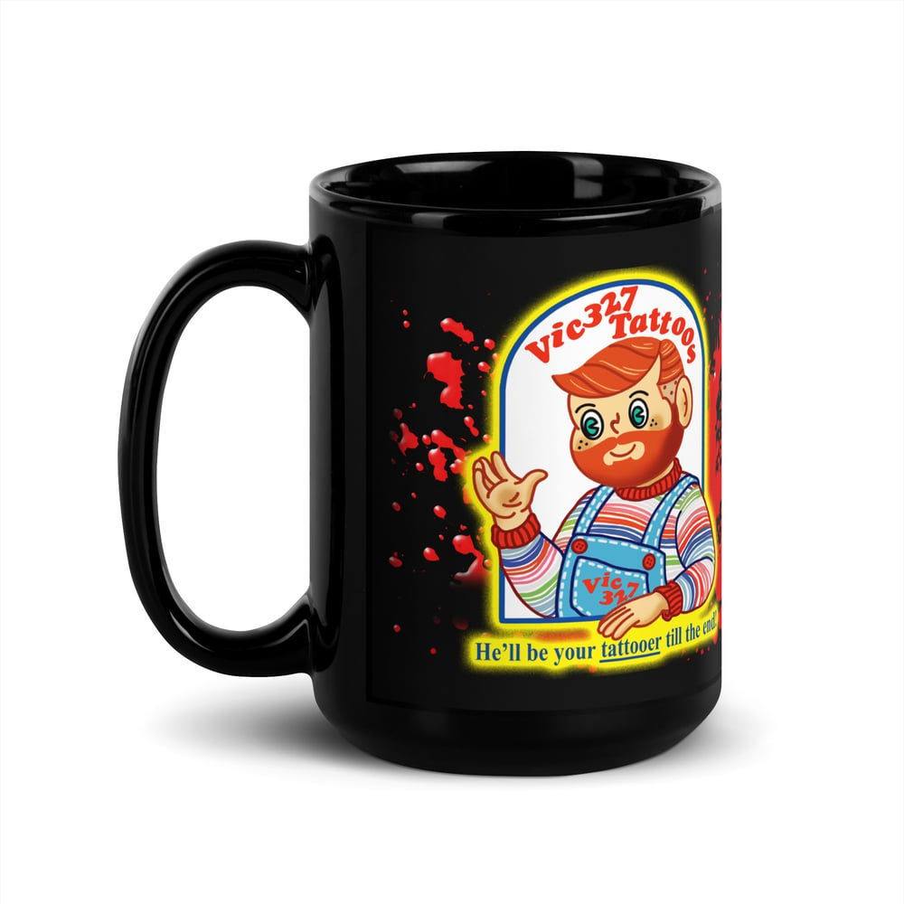 Ese mi Chucky- Black Glossy Mug