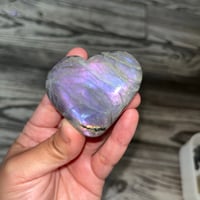 Image 3 of Labradorite Heart C
