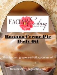 Banana Crème Pie Body Oil 4 oz