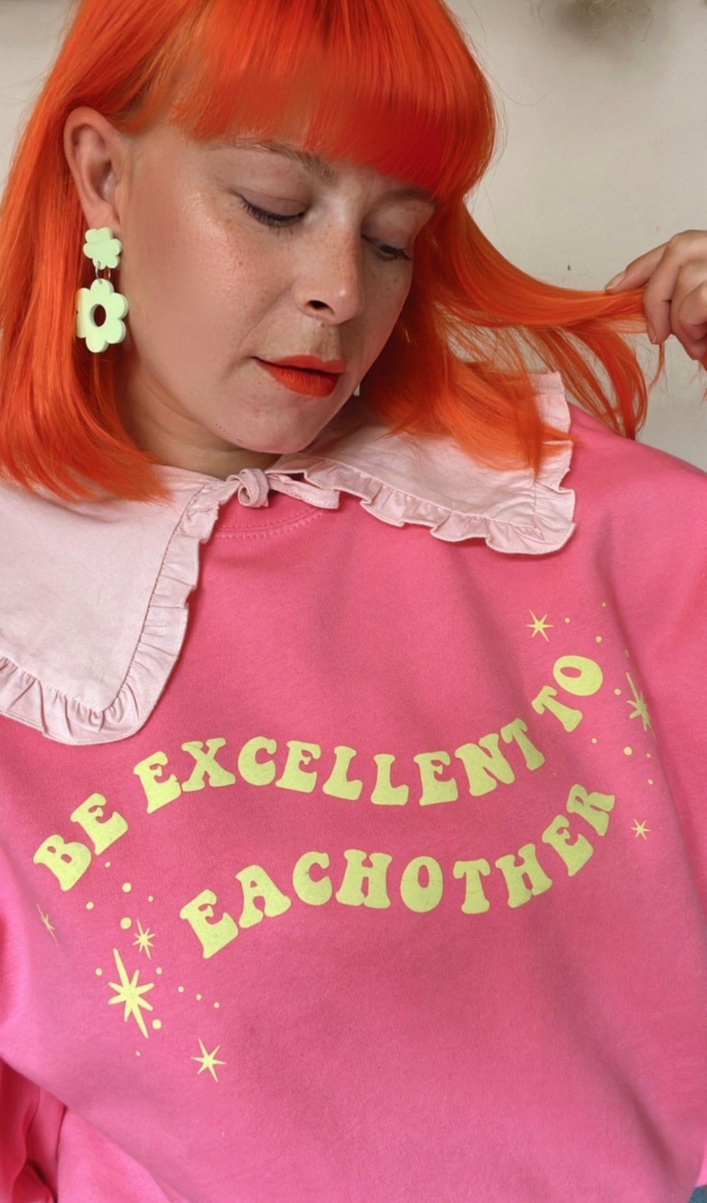 Image of Be excellent to eachother sweat/tee