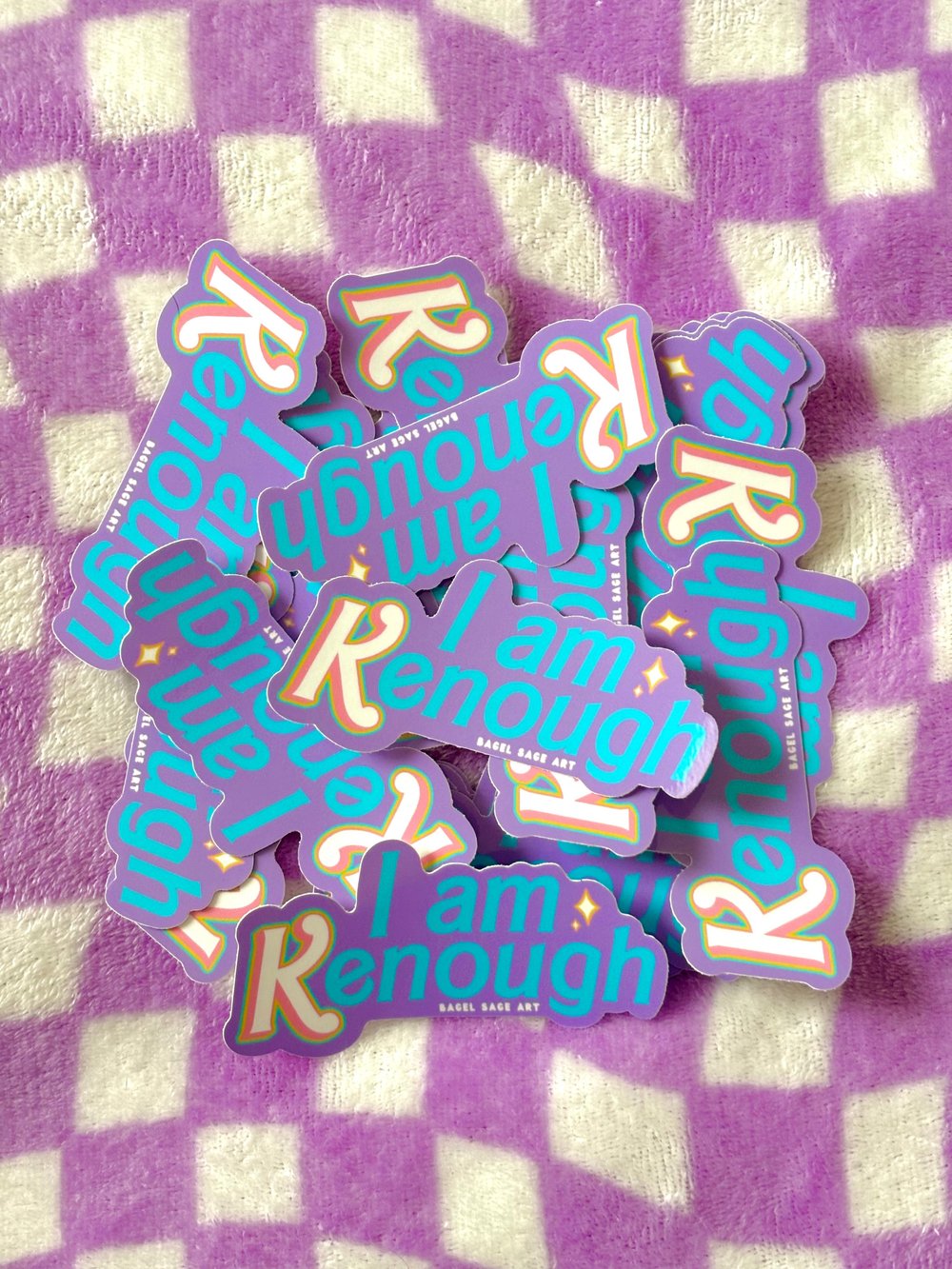 Image of I am Kenough sticker 
