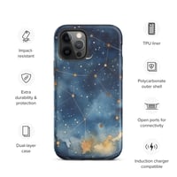 Image 13 of Celestial Constellation Night Sky Stars and Clouds Painting Tough Case for iPhone®