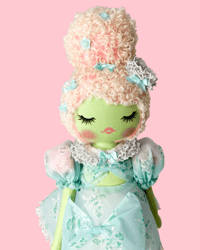 Image 1 of Medium Art Doll Party Gal