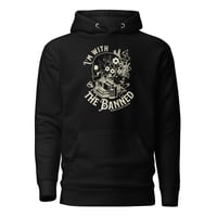 I'm With the Banned LUXURY Unisex Hoodie
