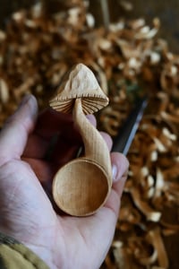 Image 1 of Mushroom Coffee Scoop  -