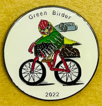 Image 3 of Green Birder 2022 Pin Badge 