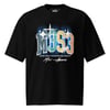 Oversized PRAY N MOVE heavyweight t-shirt
