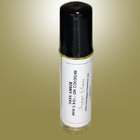 Dark Amber Men's oil cologne 10ml Avocado oil.