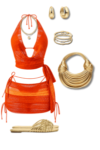 Image 4 of     Tropic Heat Ombré Mami Set **Size chart in description**