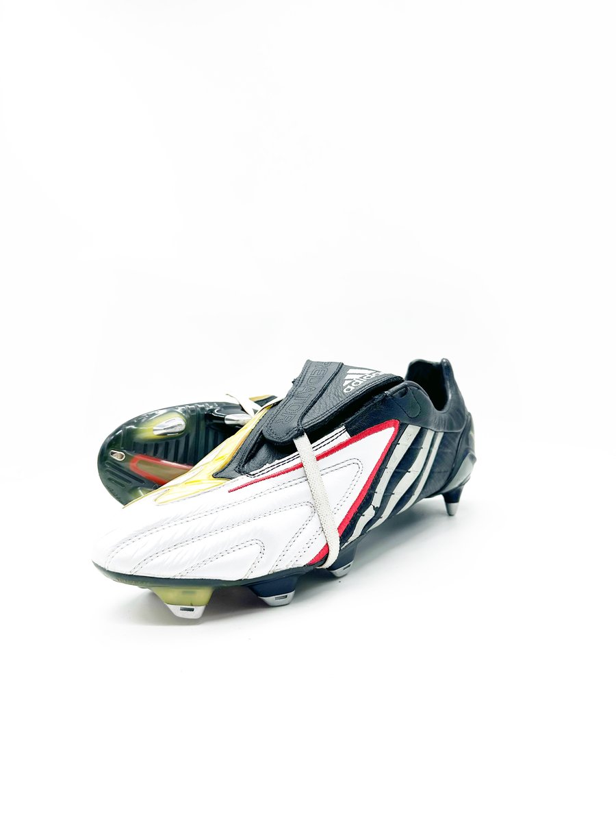 Image of Adidas Predator Powerswerve SG GREY WHITE